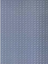 Surface image of a regular grid of fine spot coating points made by array spraying
